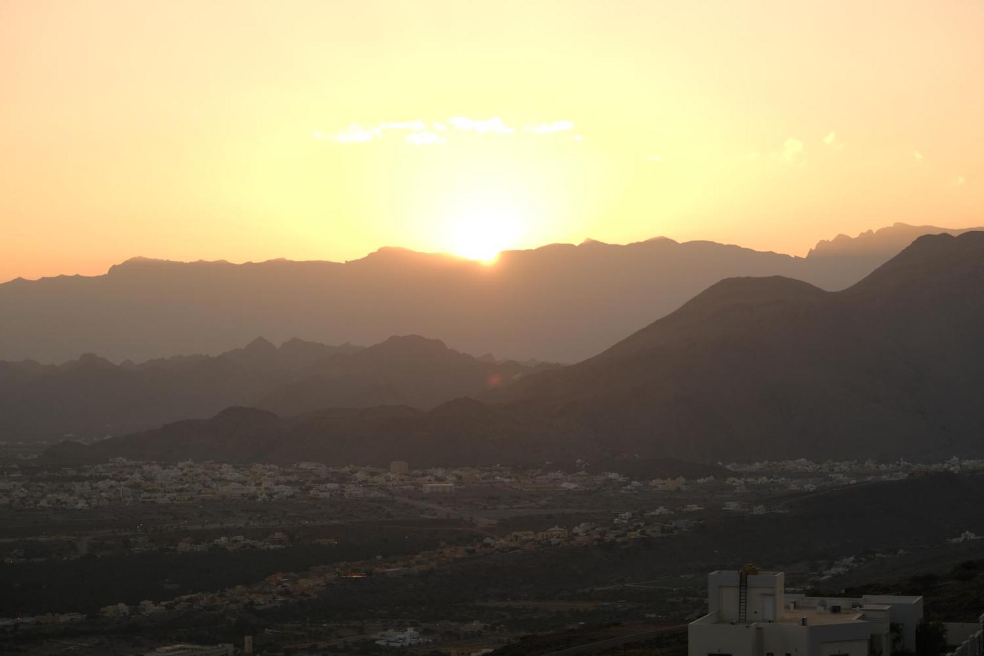Sunset Sky Hotel Misfah Ngoại thất bức ảnh